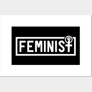 Feminist Fist Pump Posters and Art